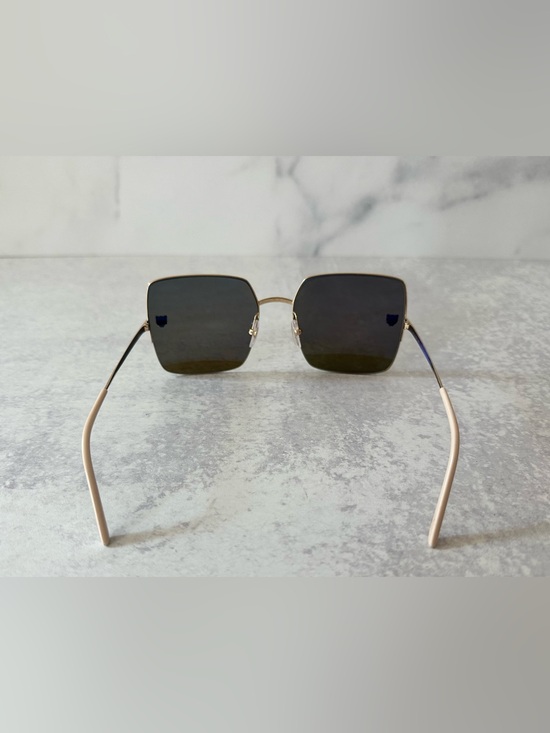 Cartier Panthère de Cartier CT0121S Rimless Sunglasses Champagne Gold main image 5